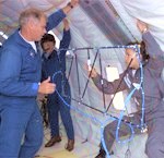 Scientists on the Space Shuttle